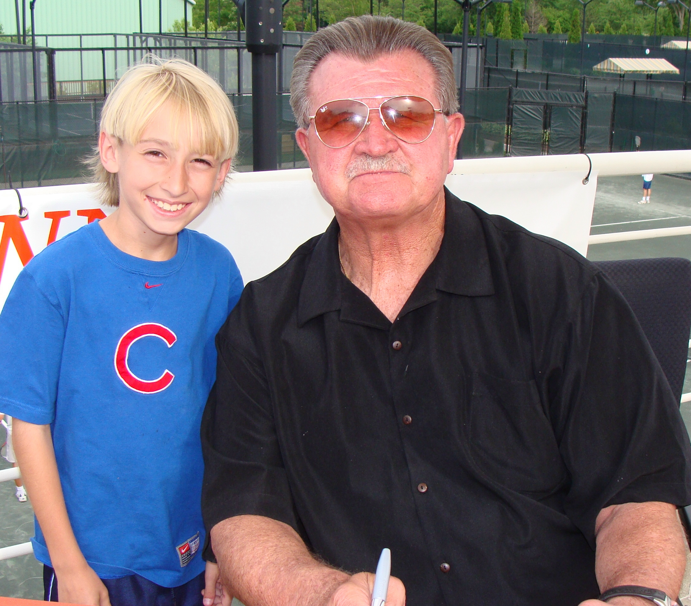 Nicky Korba and actor/coach Mike Ditka- Town & Country Homes, commercial.