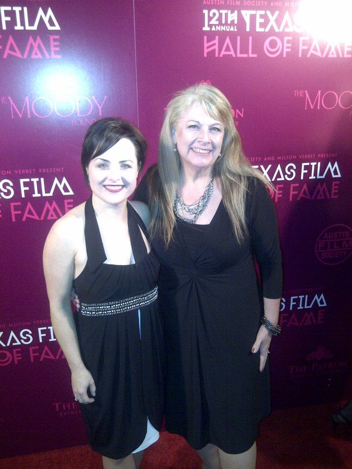 At Film Hall of Fame Awards with Casting Director Karen Hallford