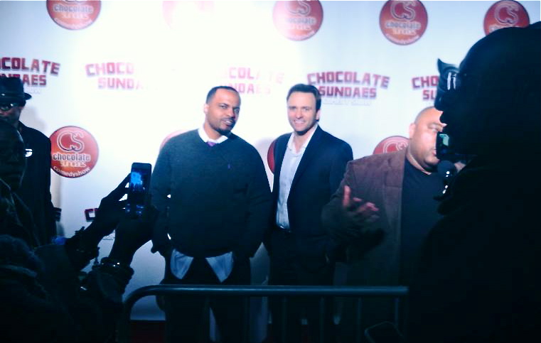 Chris Moss comedian at Red Carpet Premiere of Chocolate Sundaes on SHOWTIME.