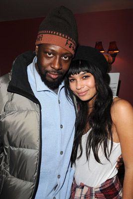 Wyclef Jean and Zoë Kravitz