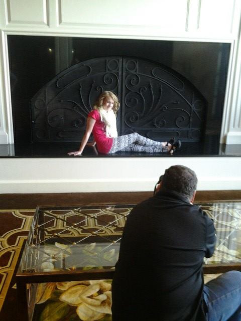 James Magnum Cook shooting Casey Chastain at the Opryland Hotel in 2013!