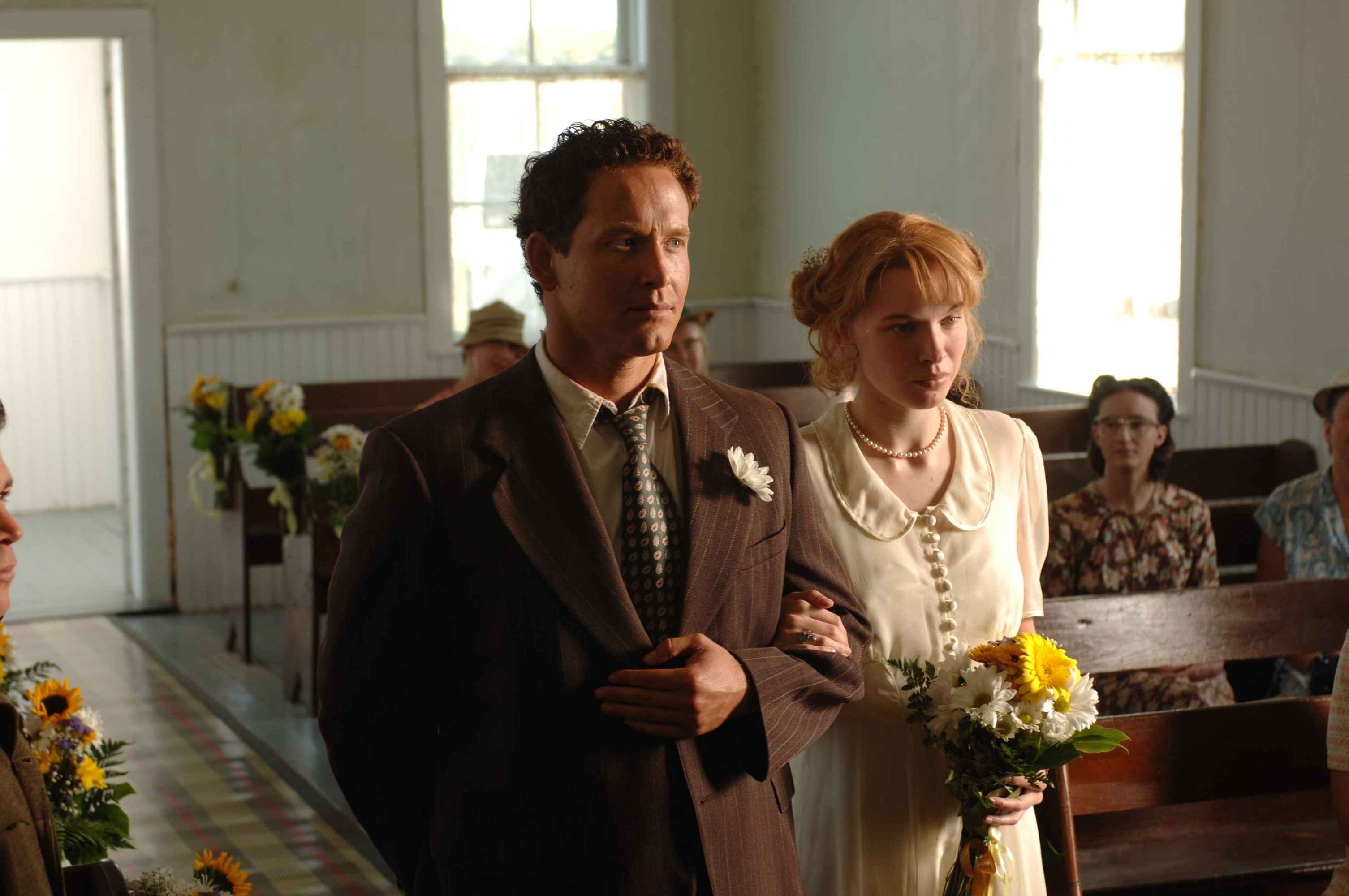 Christine Horne and Cole Hauser in The Stone Angel