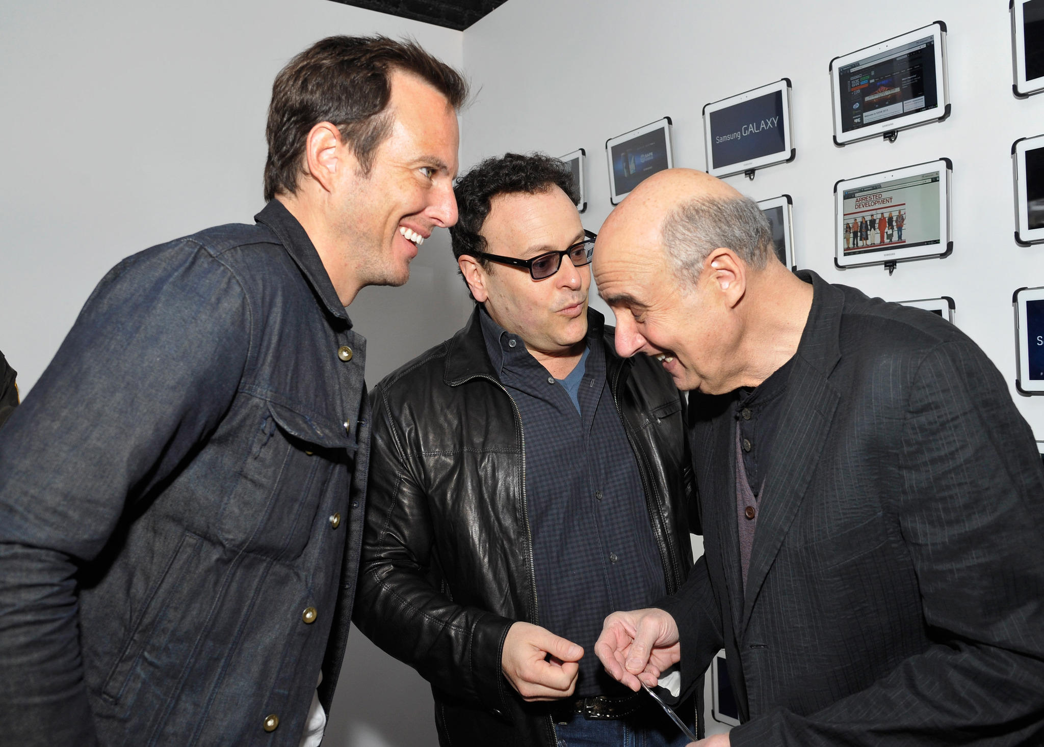 Jeffrey Tambor, Will Arnett and Mitchell Hurwitz