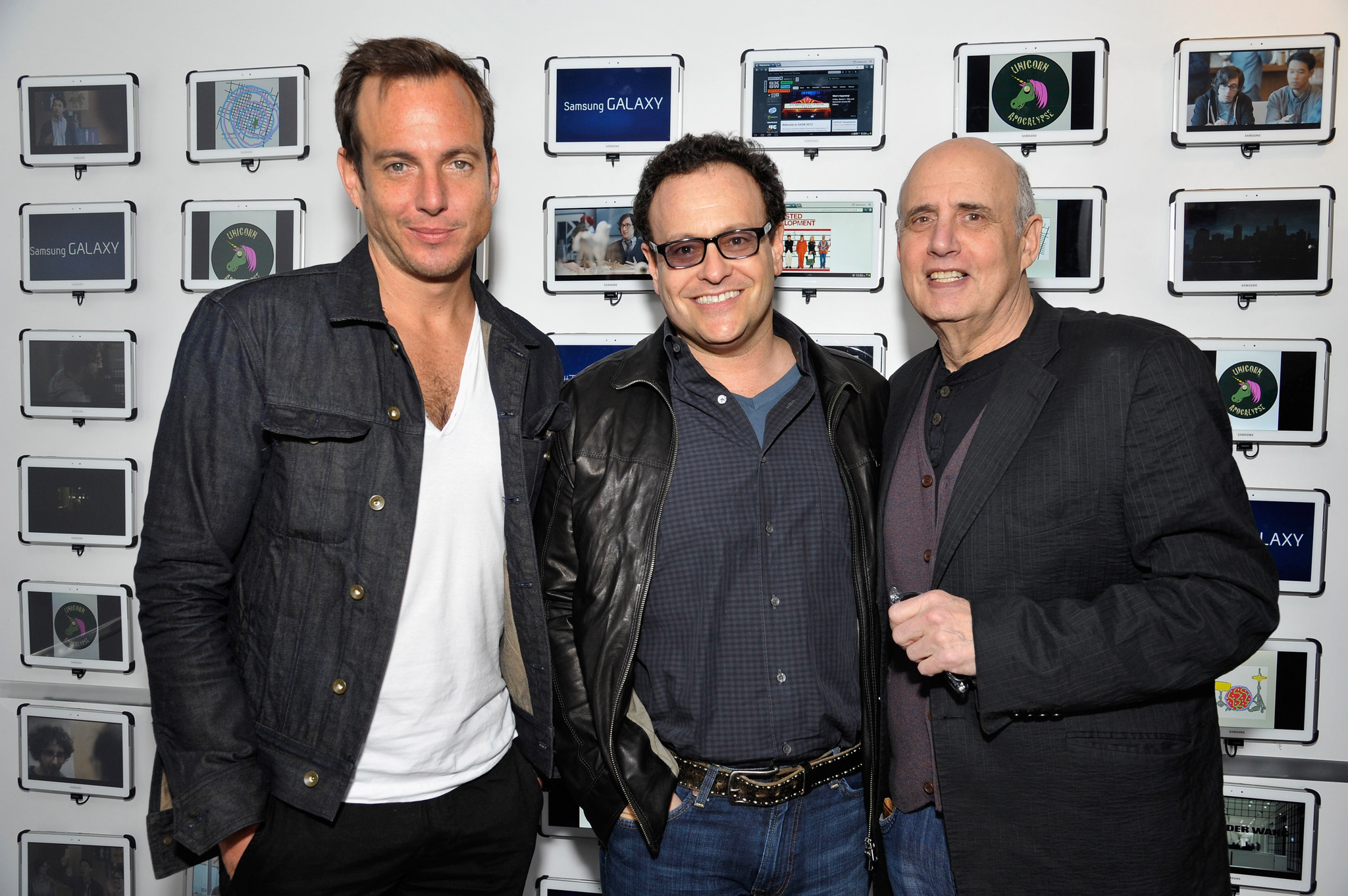 Jeffrey Tambor, Will Arnett and Mitchell Hurwitz