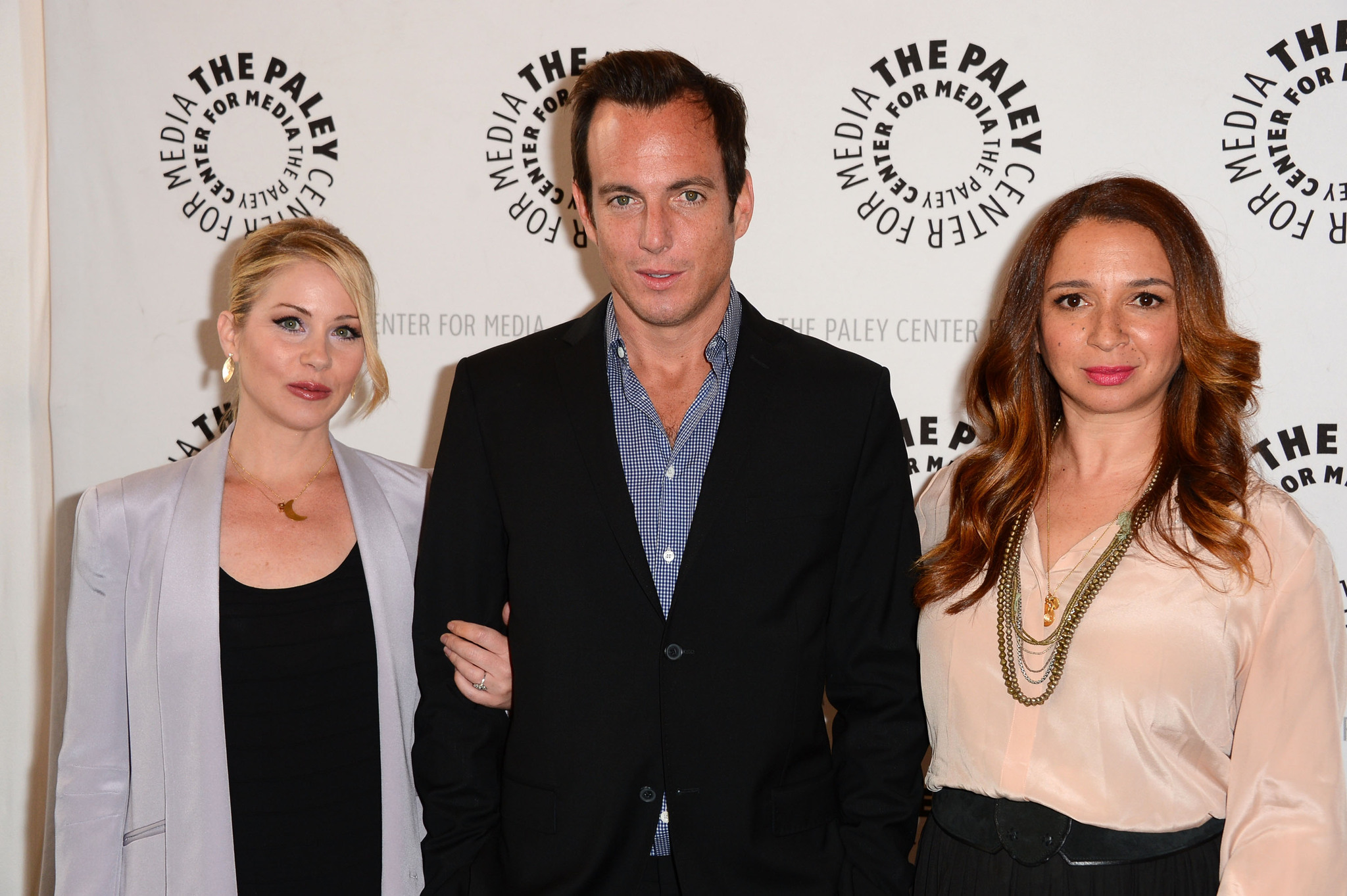 Christina Applegate, Will Arnett and Maya Rudolph at event of Up All Night (2011)