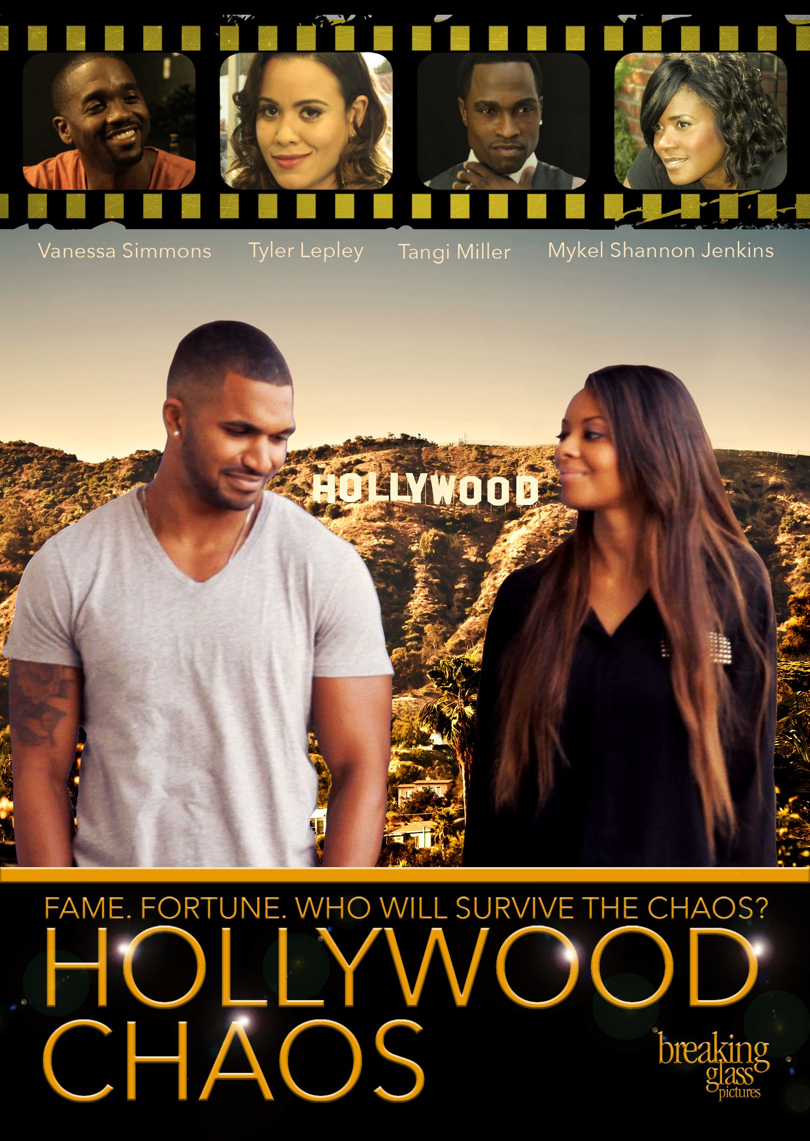 Mykel Shannon Jenkins and Vanessa Simmons in Hollywood Chaos (2013)