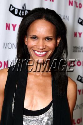 WEST HOLLYWOOD, CA - JULY 27: Actress Amanda Luttrell Garrigus attends the NYLON + Volcom celebration of the August Denim Issue hosted by Olivia Wilde at the SkyBar at the Mondrian Los Angeles on July 27, 2011 in West Hollywood, California.