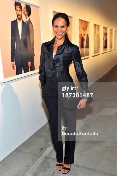 Amanda Luttrell Garrigus attends the Ermenegildo Zegna Eminences Grises unveiling hosted by Gildo Zegna and Stefano Pilati at JF Chen in Los Angeles, California.