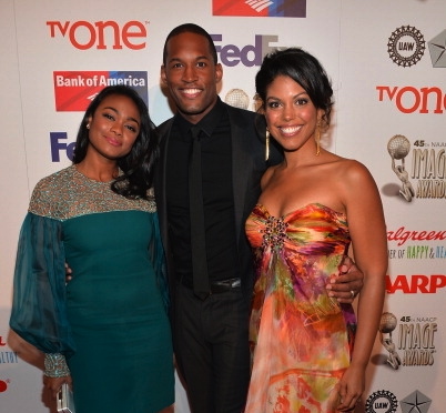 Lawrence Saint-Victor, Karla Mosley, Tatyana Ali - NAACP Image Awards