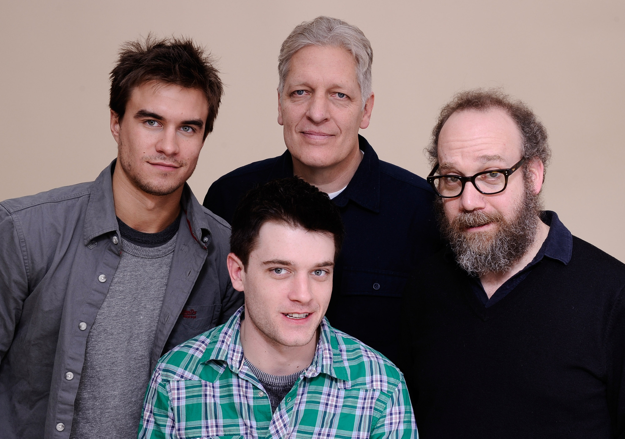 Clancy Brown, Paul Giamatti, Rob Mayes and Chase Williamson at event of John Dies at the End (2012)