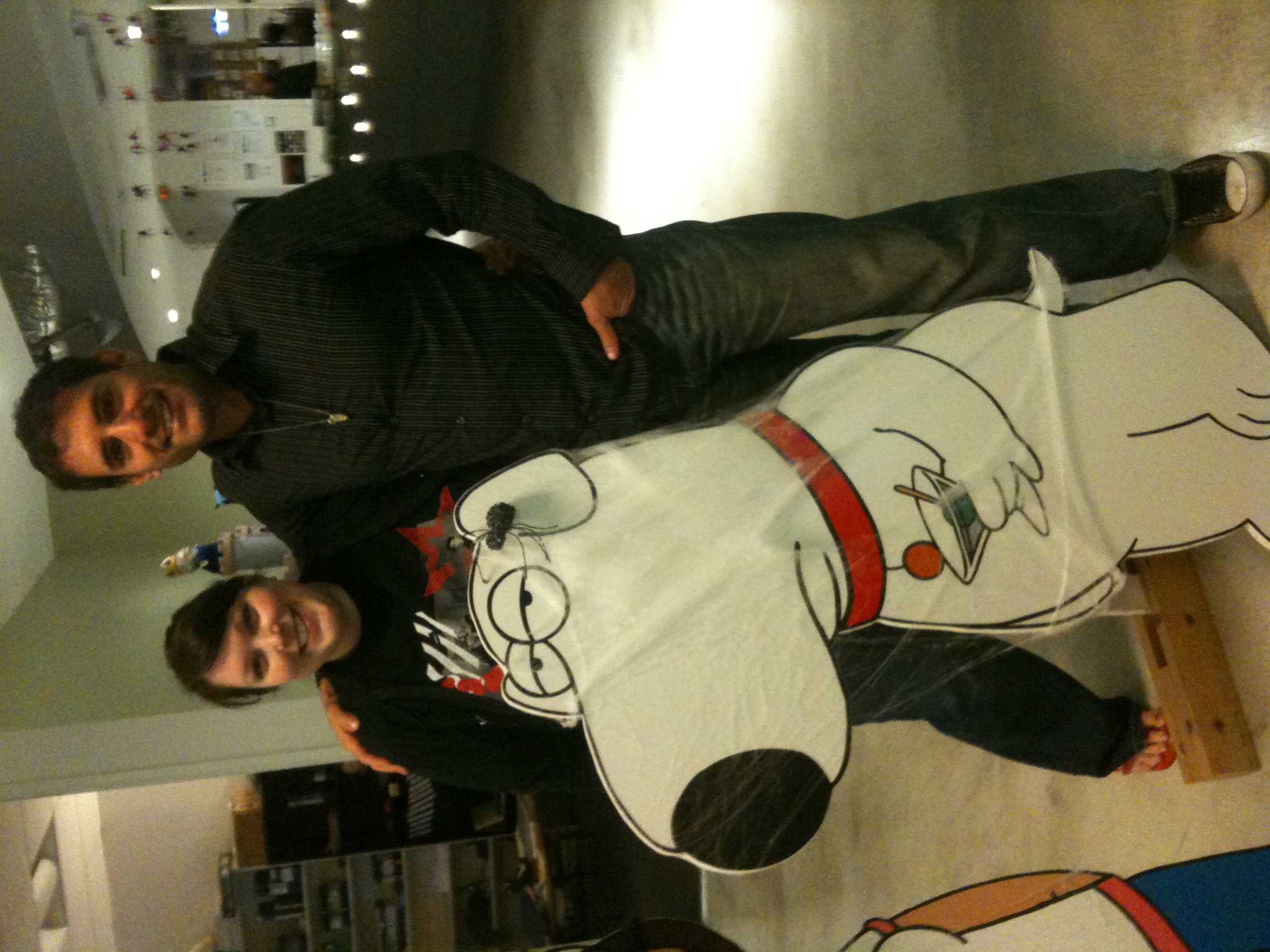 From Fox Animation Studios after recording The Cleveland Show