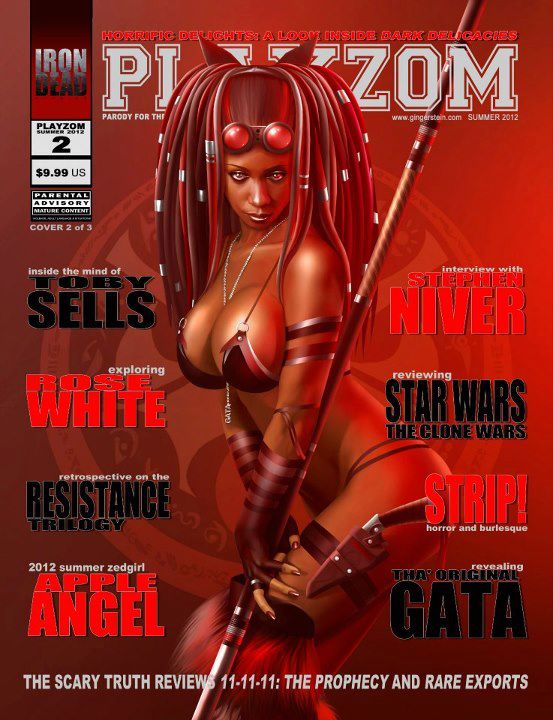 Tha Original Gata on the cover of Playzom magazine