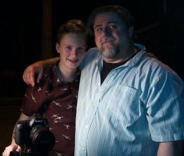 Working with the future. RJB and the multi-talented William Lancaster.