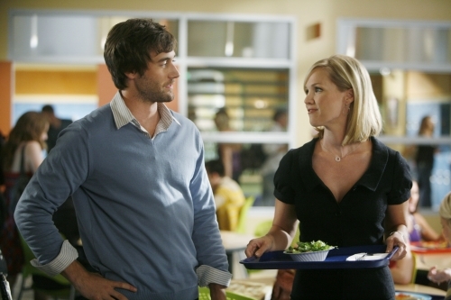 Still of Jennie Garth and Ryan Eggold in 90210 (2008)