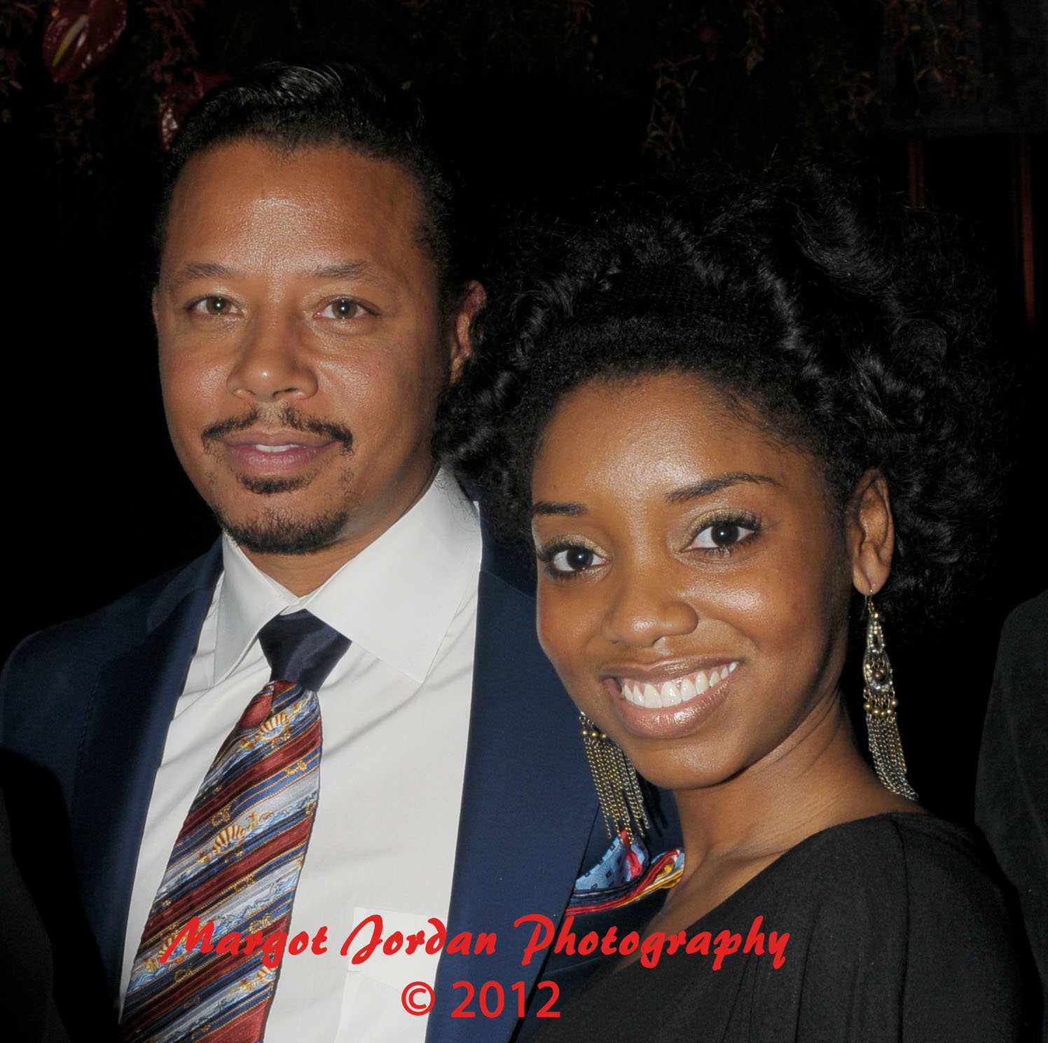 With Terrence Howard at the NY 