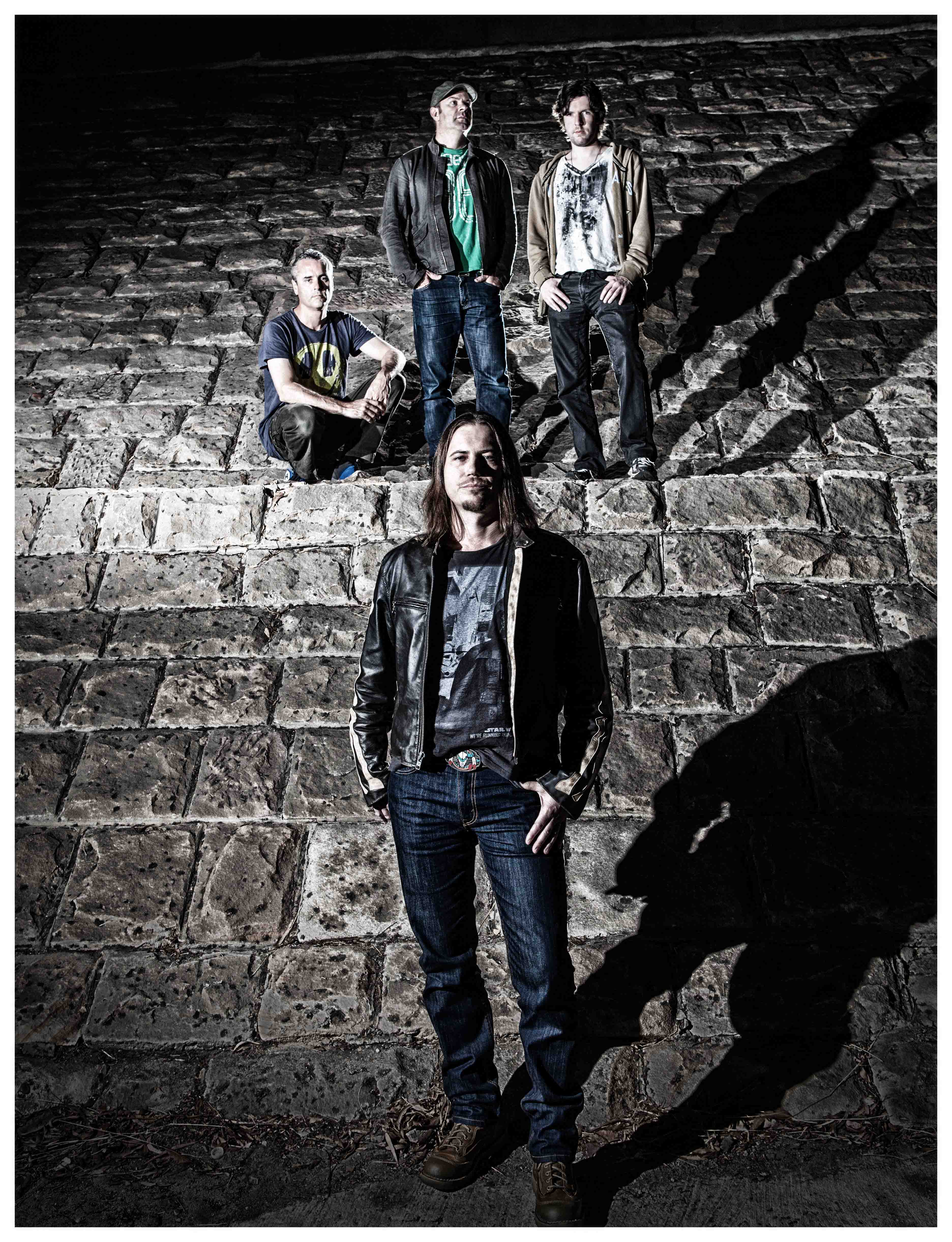 Matt Hylton Todd is the lead singer of the alternative rock band Solarstatic. Photo taken 2014.