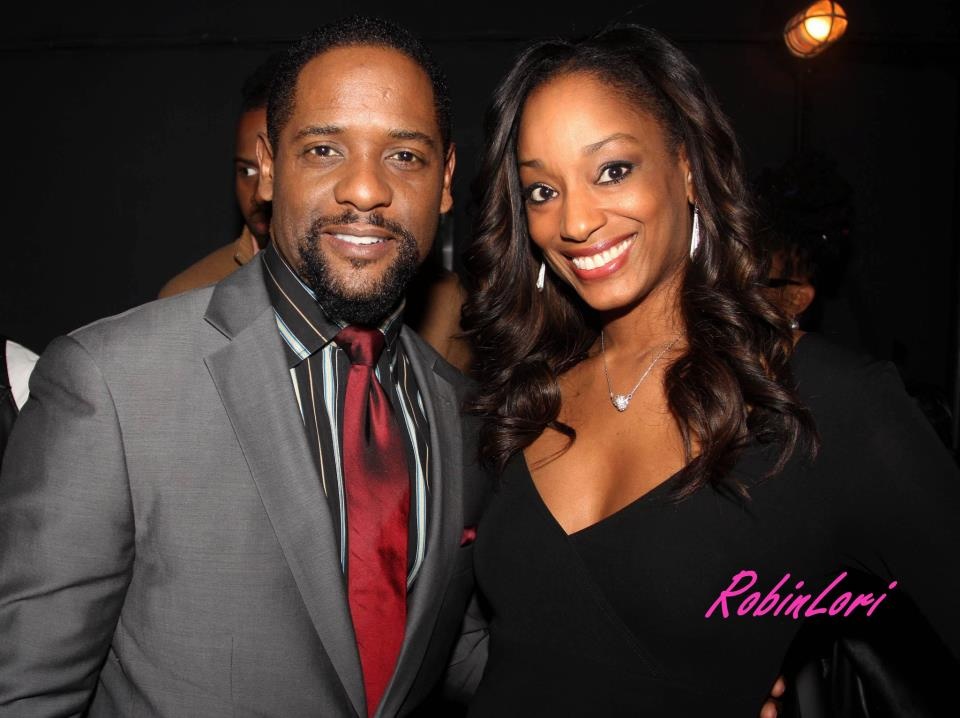 Carla Fisher and Blair Underwood