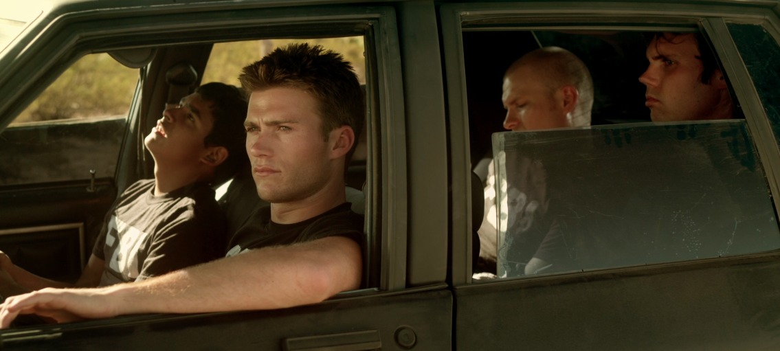 Scott Eastwood, Andy Garcia, Justin Arnold, and Justin Park in Mercury Plains by Charles Burmeister