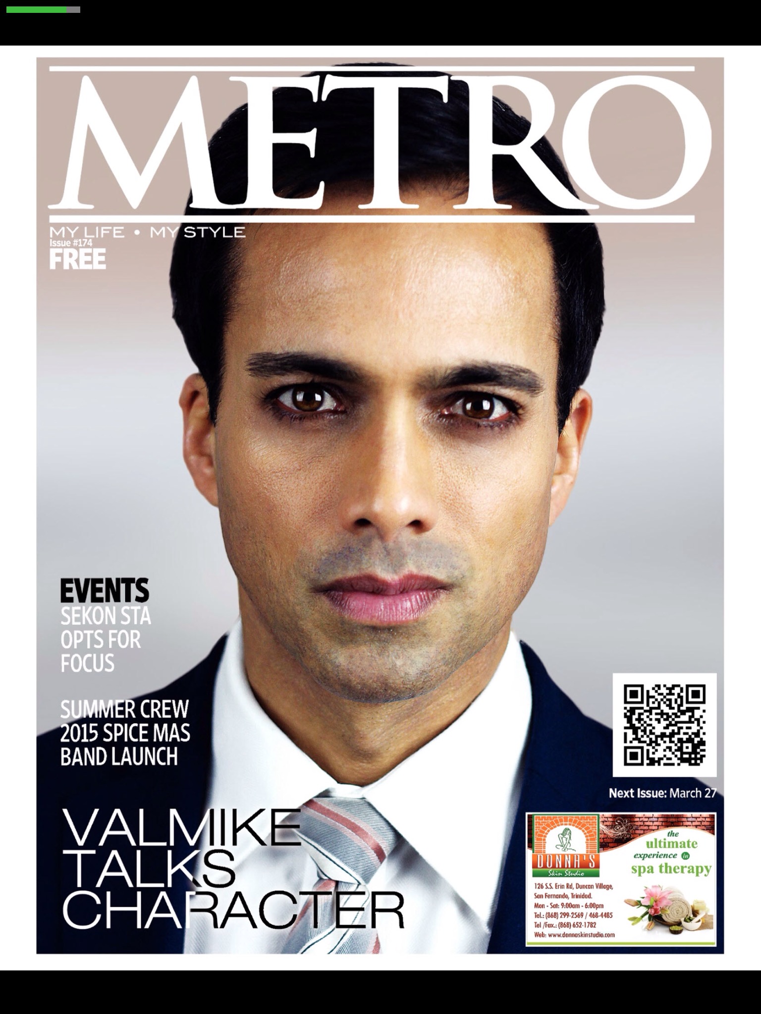 Metro Cover interview
