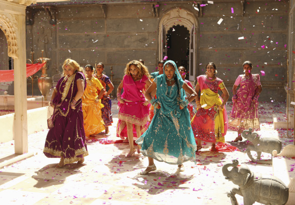 Still of Sabrina Bryan, Adrienne Bailon, Kiely Williams and The Cheetah Girls in The Cheetah Girls: One World (2008)