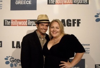 On the Red Carpet with Eva Tingley @ The LA Greek Film Festival