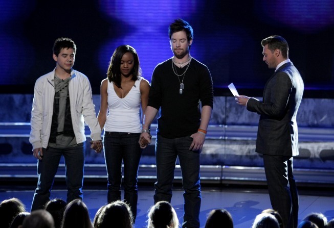 Syesha Mercado, David Cook and David Archuleta