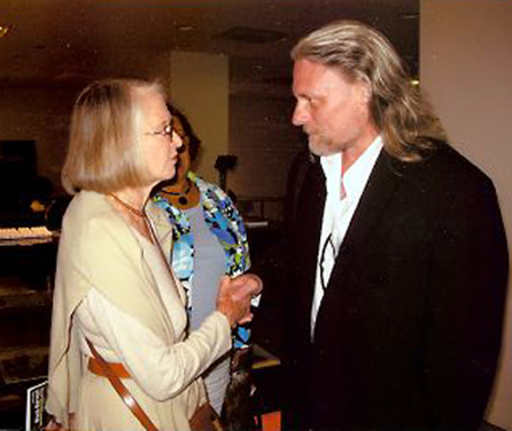 at a showing of Dog Jack at the Gene Siskel Theatre meeting Bernice Pink,one of the most unique and wonderful personalities I've ever known...