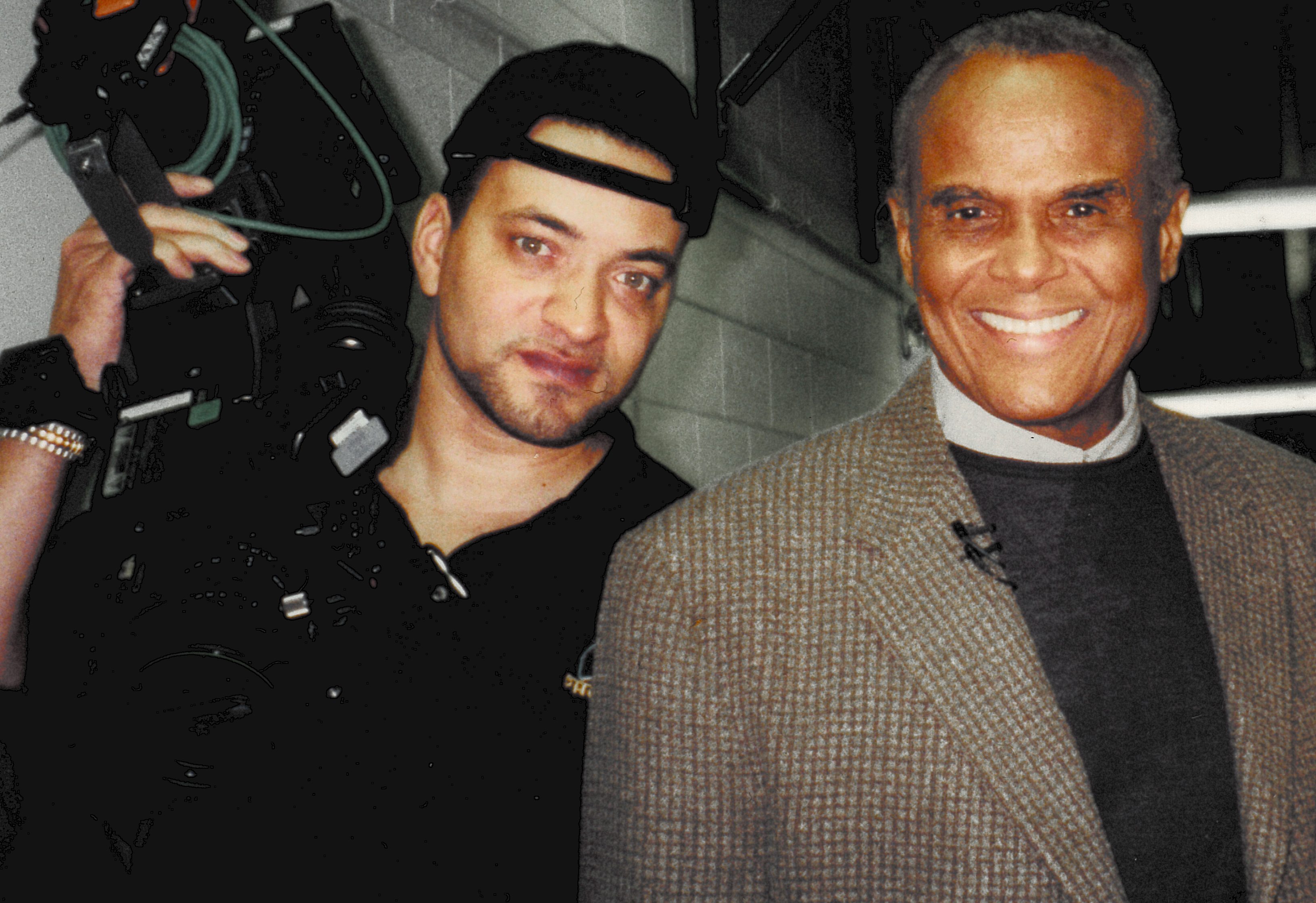With Harry Belafonte for History Makers: Chicago