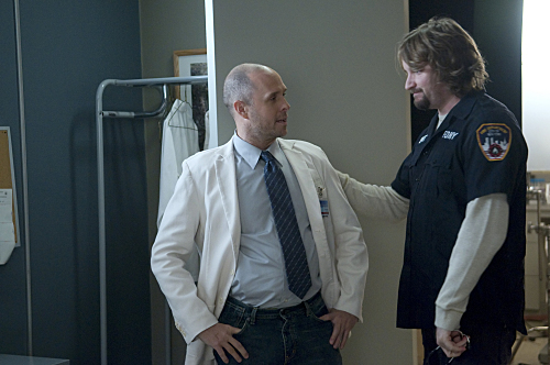 Still of Paul Schulze and Lenny Jacobson in Nurse Jackie (2009)