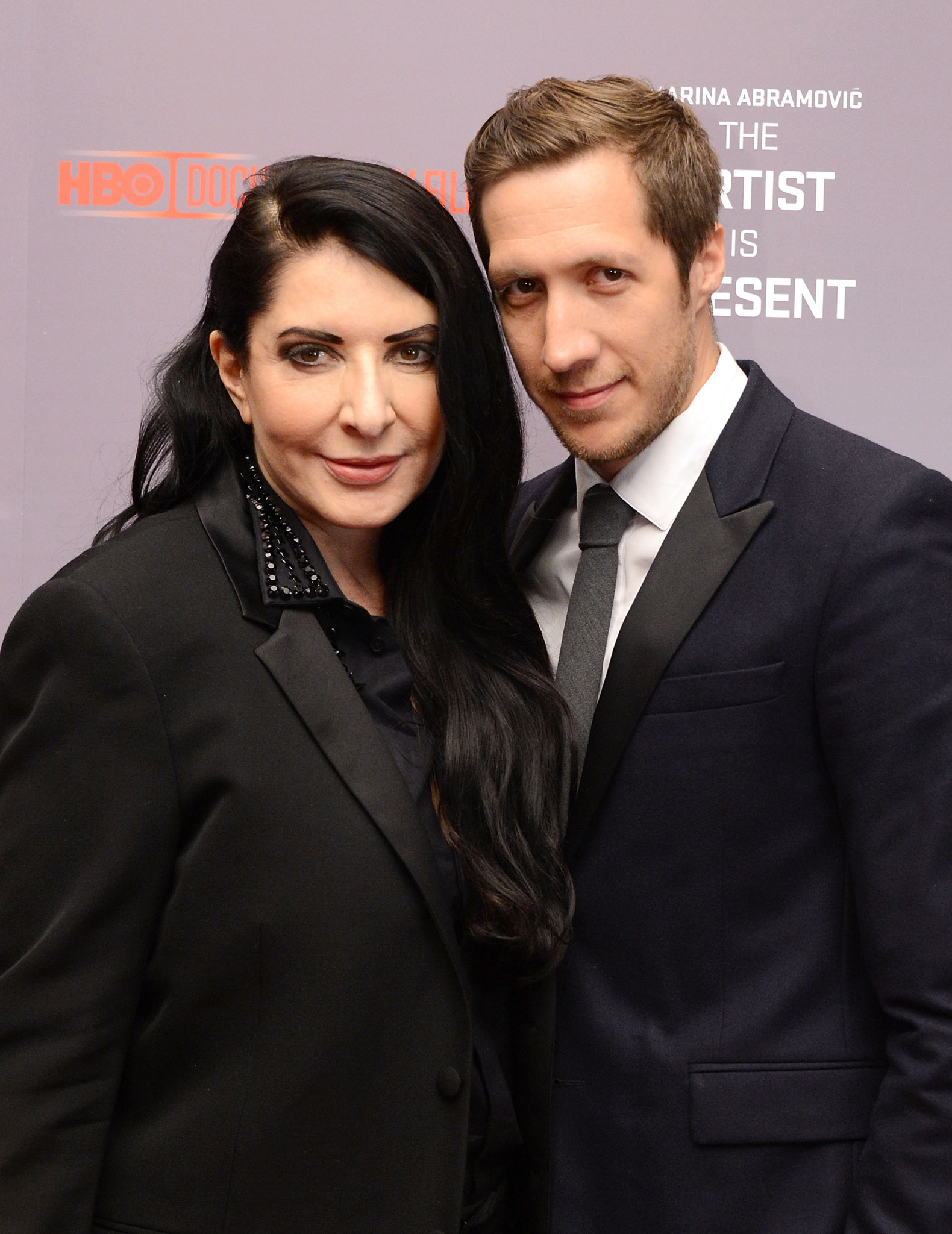 Marina Abramovic and Matthew Akers at event of Marina Abramovic: The Artist Is Present (2012)