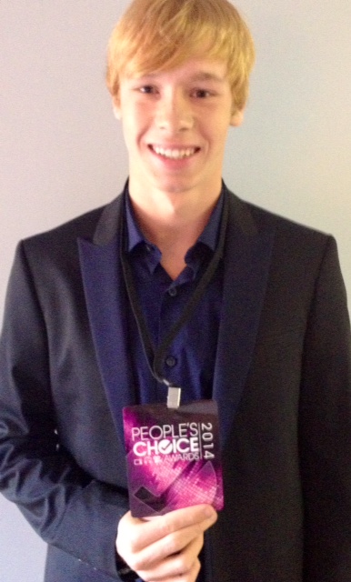 Heading out to the People's Choice Awards