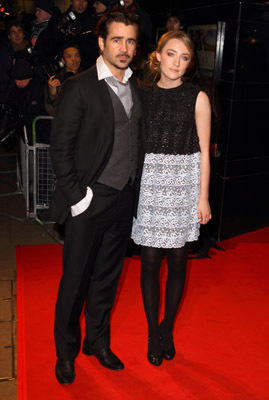 Colin Farrell and Saoirse Ronan at event of The Way Back (2010)
