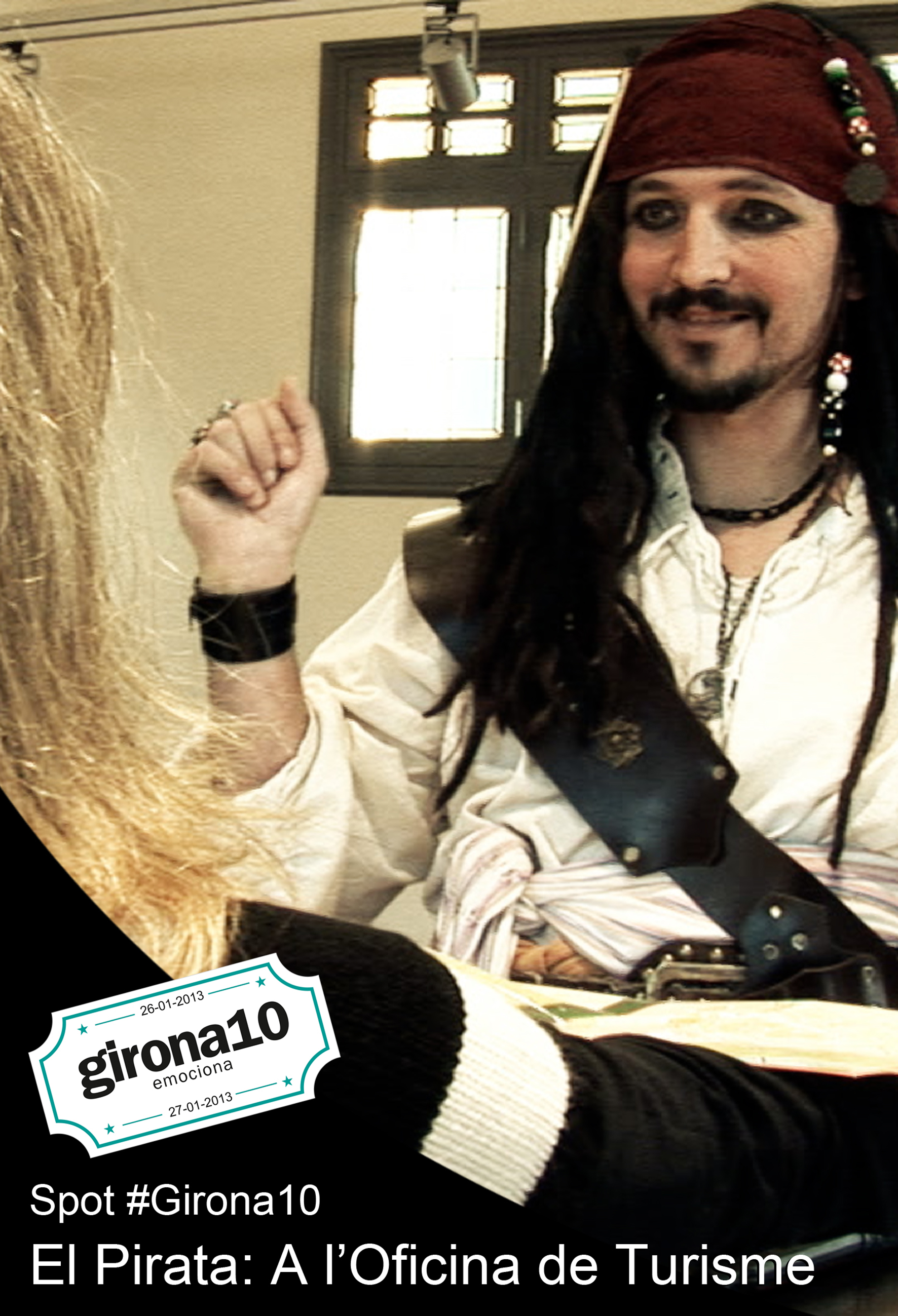 Girona10: el pirata - a l'oficina de turisme