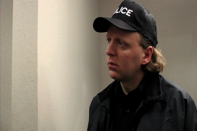 Jeff Kirkendall playing a CSU Officer in the feature film 