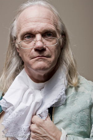 Bill Pacer as Ben Franklin