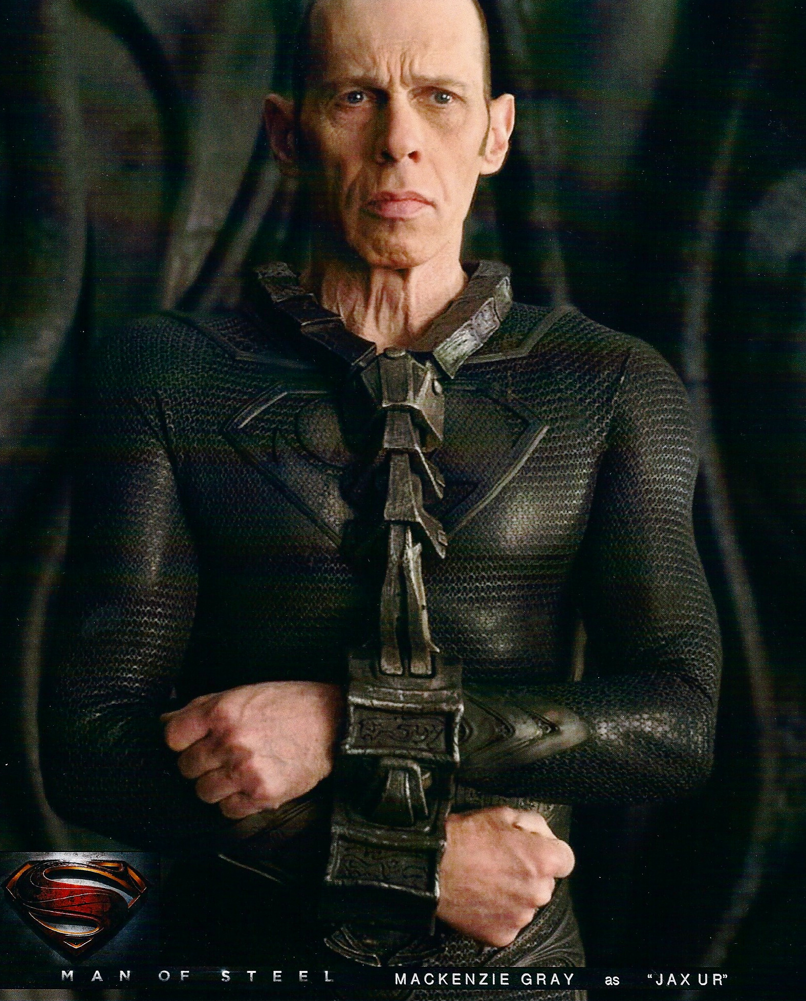As JAX-UR, Kryptonian Scientist, in MAN OF STEEL (2013)