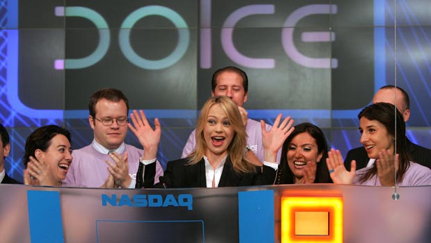 William Medici and his team at Dolce Opens NASDAQ