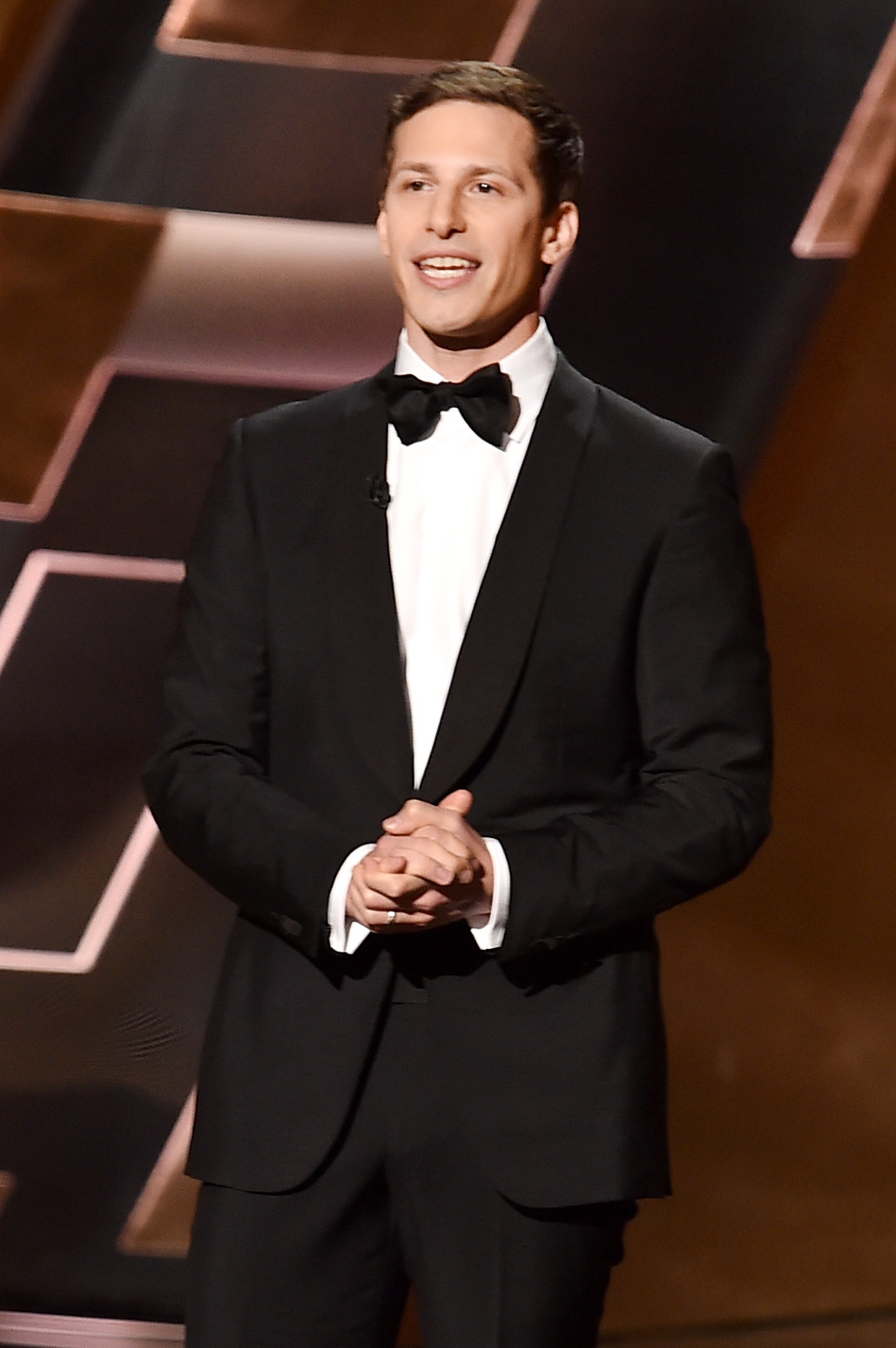 Andy Samberg at event of The 67th Primetime Emmy Awards (2015)