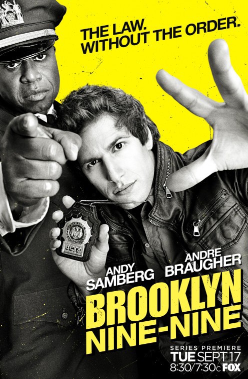 Andre Braugher and Andy Samberg in Brooklyn Nine-Nine (2013)