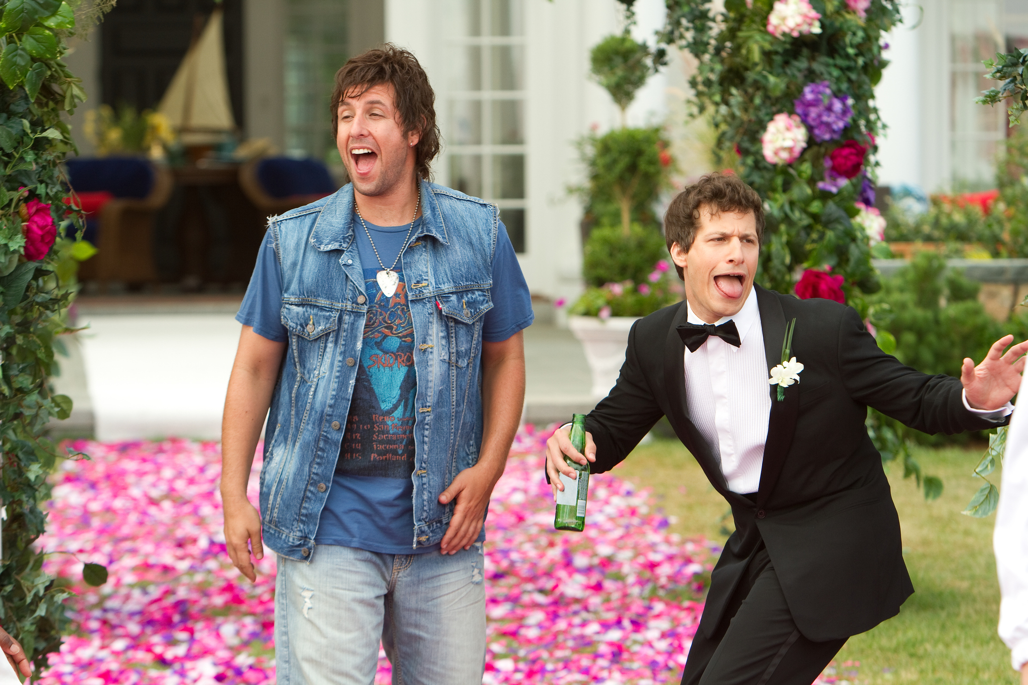 Still of Adam Sandler and Andy Samberg in Pakvaises tetis (2012)