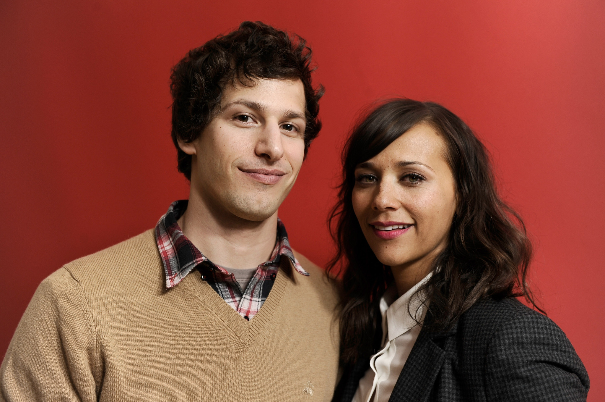 Rashida Jones and Andy Samberg