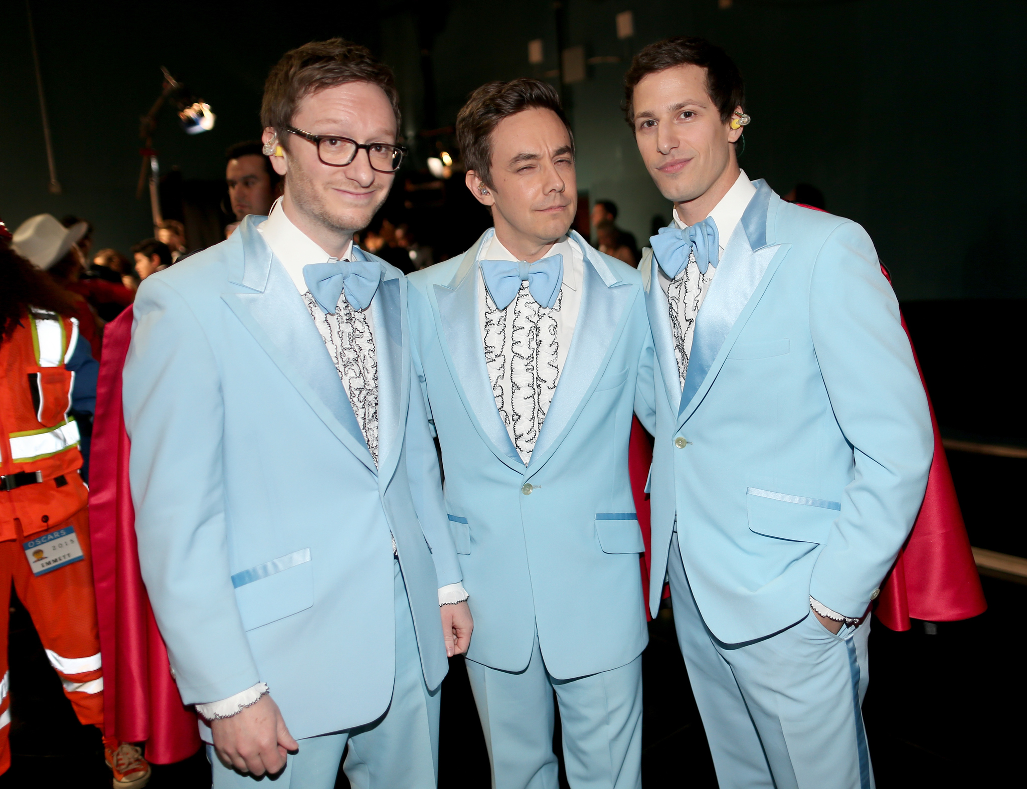 Jorma Taccone, Andy Samberg and Akiva Schaffer at event of The Oscars (2015)