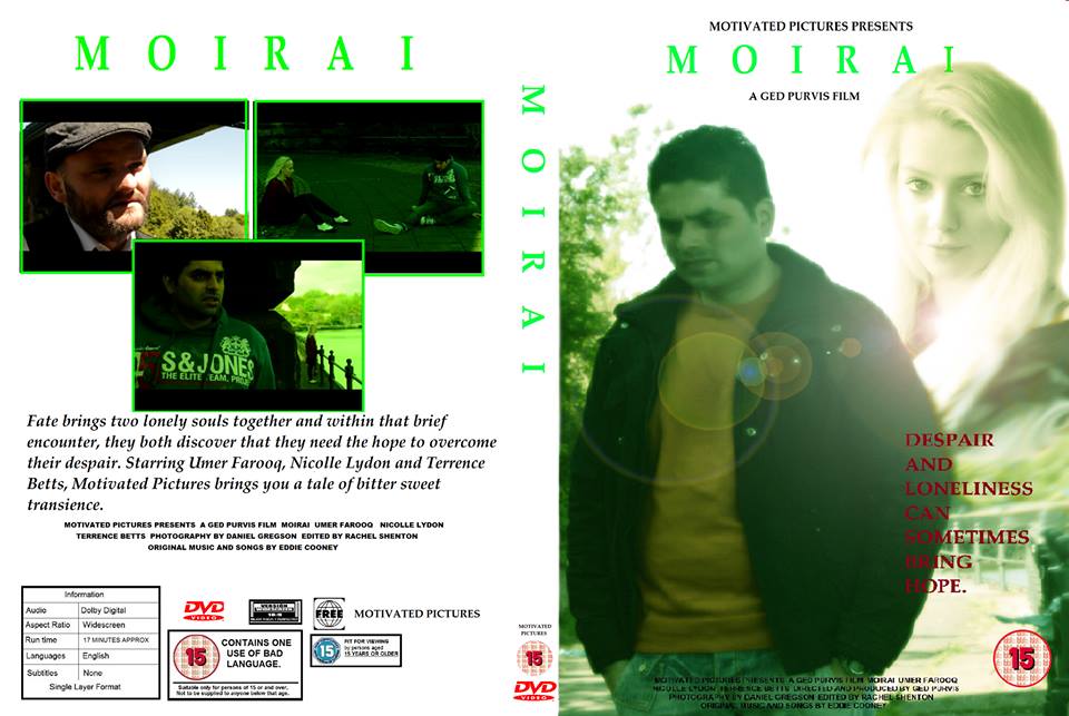 DVD cover for Moirai (2013)