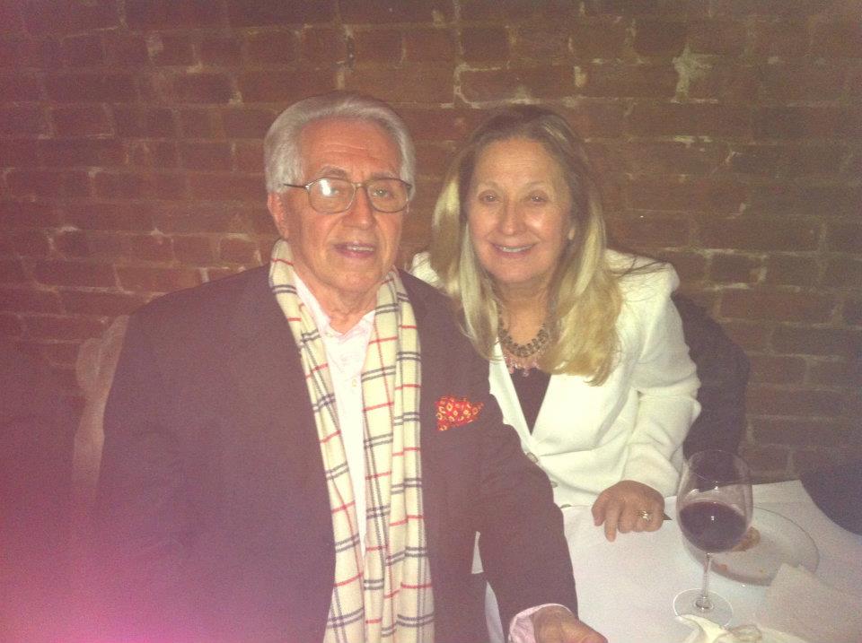 The Uncle Pete Figlia Face Book Christmas Party december 12,2011 at Vespa Italain Restaurant 1625 2nr Avenue 84 & 85 Street with is wife Joanna Sexton Figlia