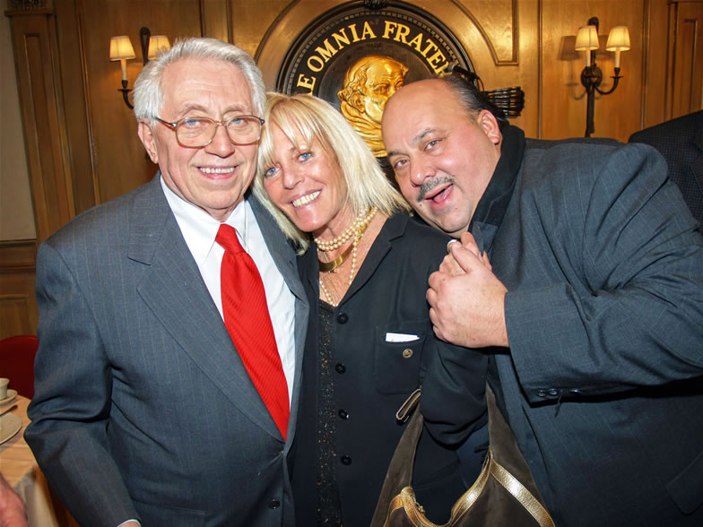 UNCLE PETE/NADLY AND FAT RAT BASTERD AT THE FRIARS CLUB PARTY