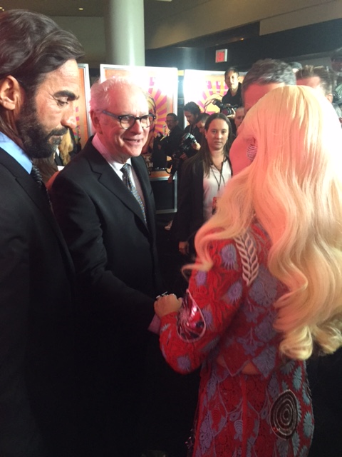 Fahim Fazli Taylor Kinney Rock the Kasbah premier Lady Gaga , Barry Levinson