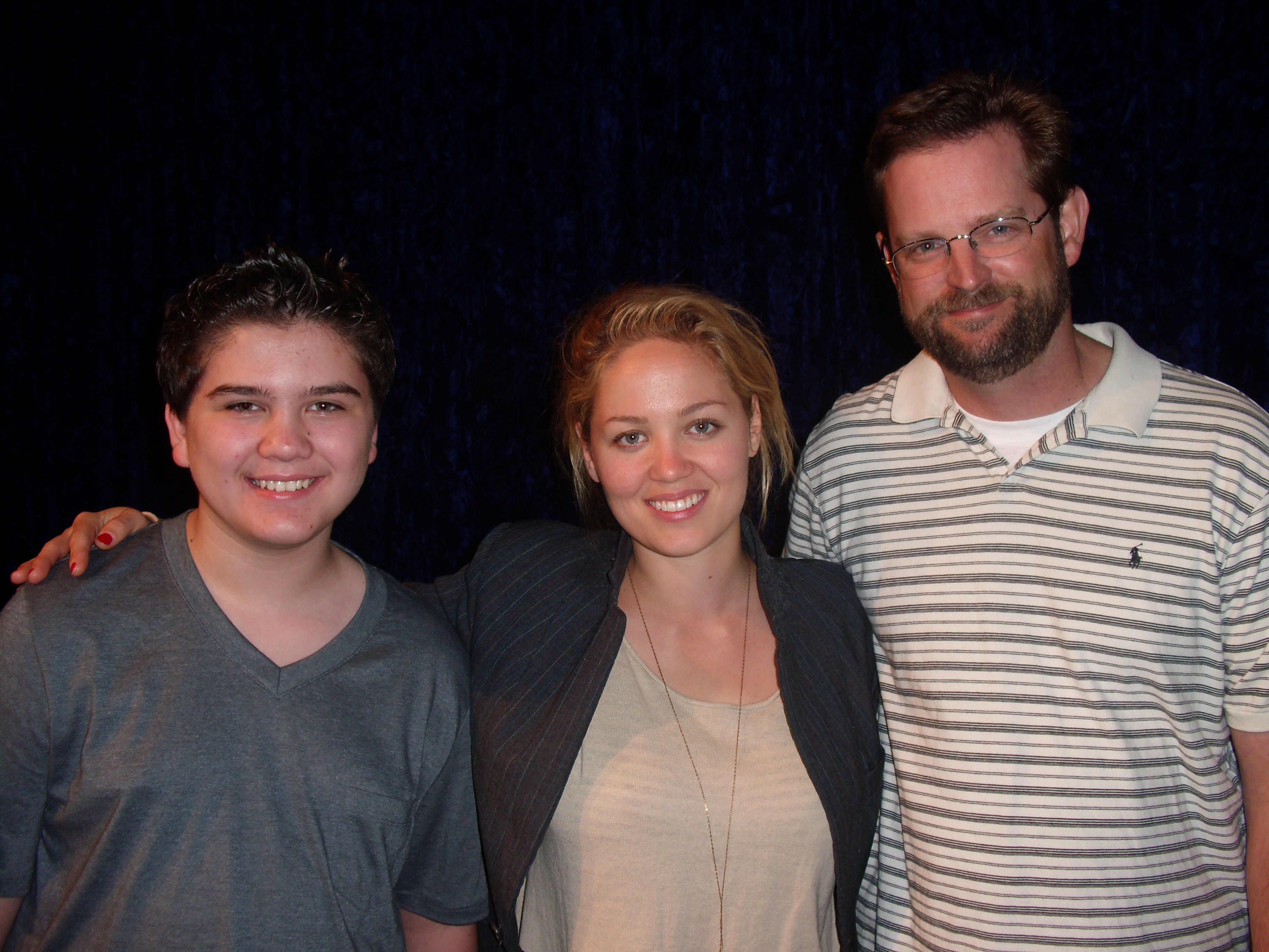 Sean Patrick Flaherty, Erika Christensen, and Kevin Flaherty