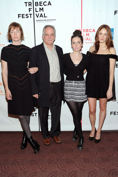 Julianne Nicholson, Director Jay Anania, Zoe Lister-Jones, and Emily Tremaine at the 2010 Tribeca Film Festival Premiere of William Vincent.