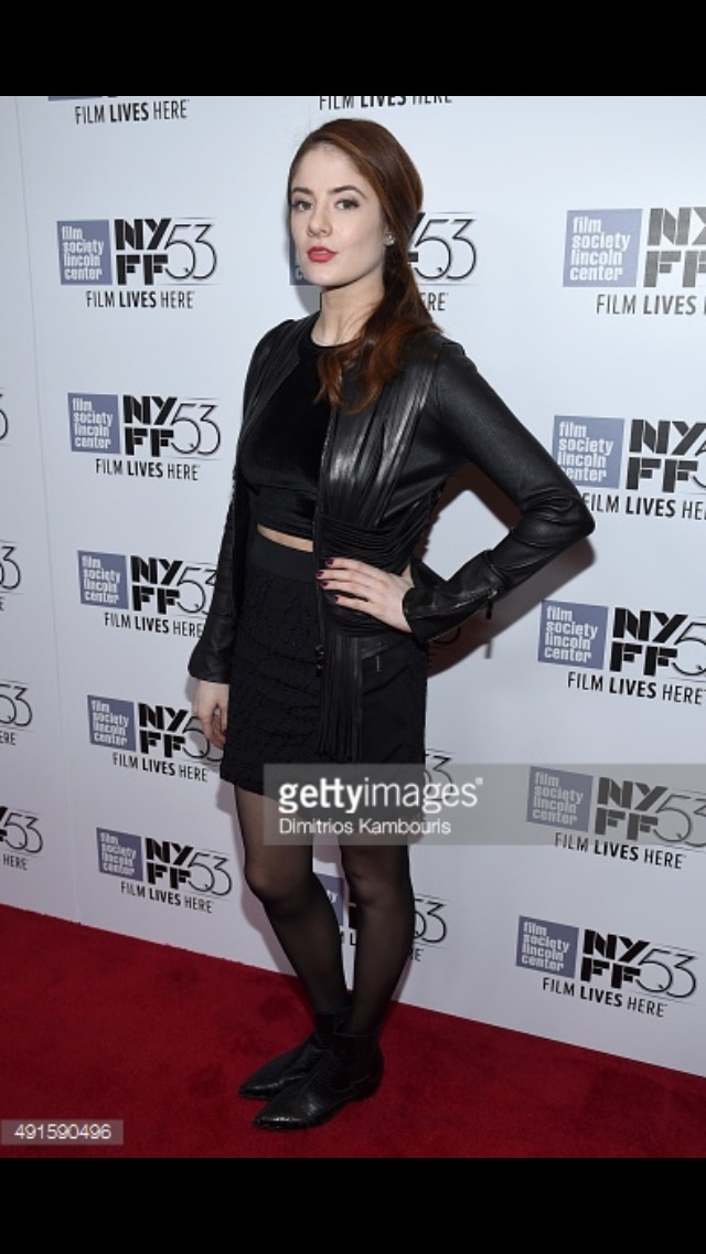 Emily Tremaine at the NYFF Premiere of Experimenter