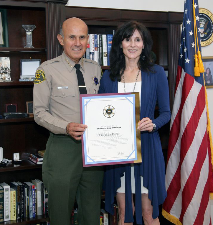 Sheriff Lee Baca Eva-Marie Fredric